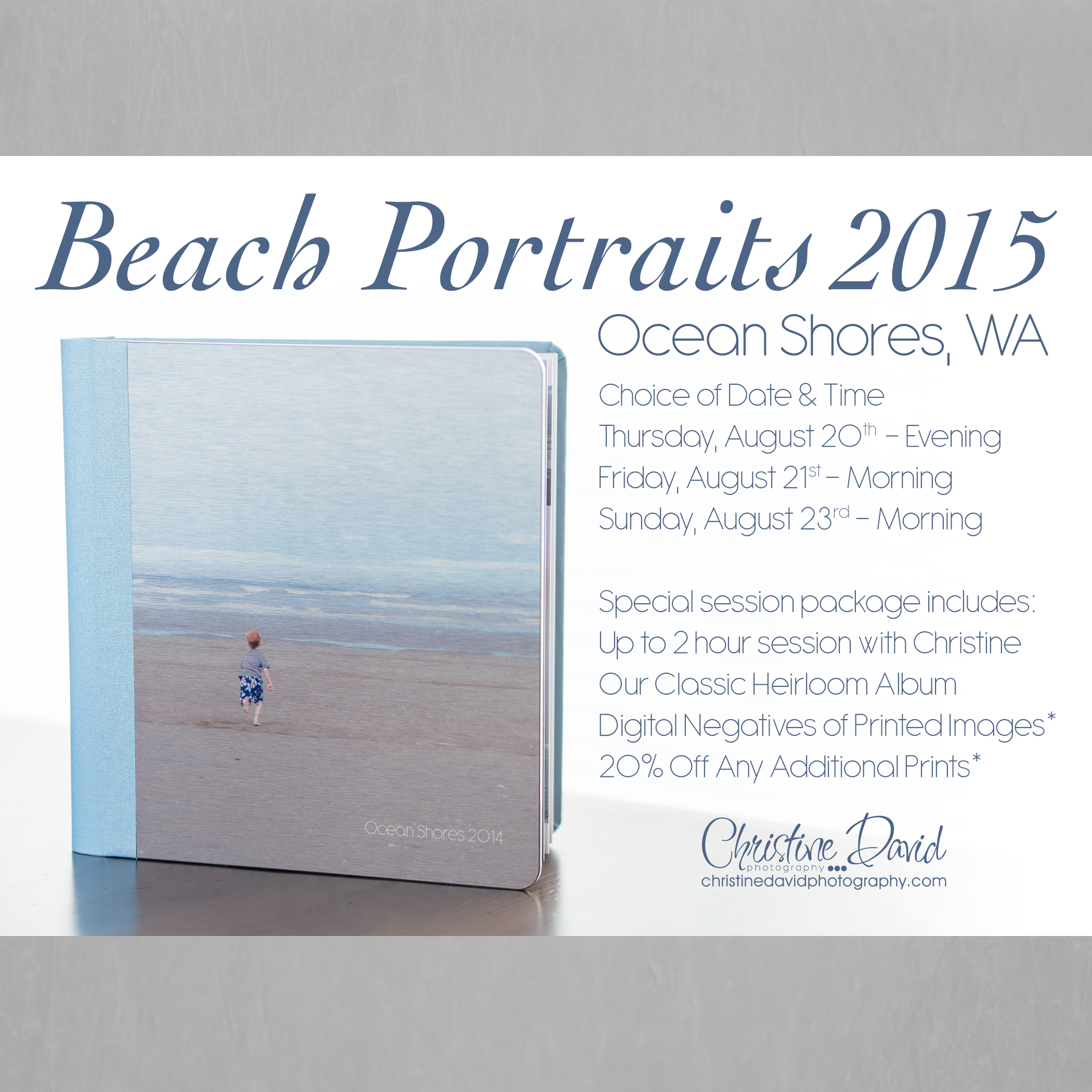 2015 Beach Sessions : Ocean Shores, WA